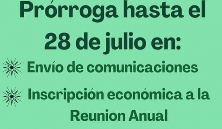 Prorroga hasta el 28 de Julio